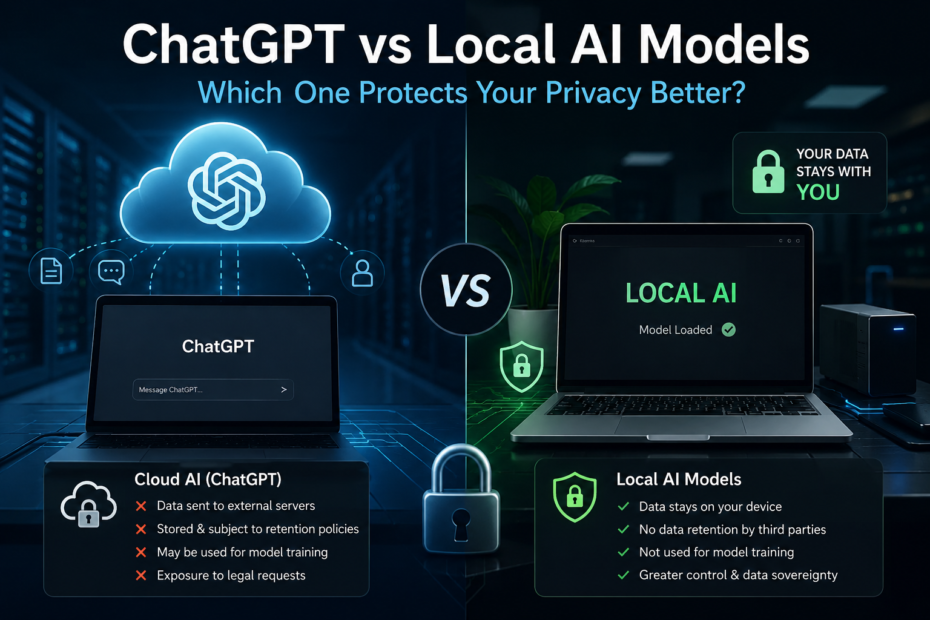 ChatGPT vs Local AI Models: 7 Key Privacy Differences Explained (2026 Guide)
