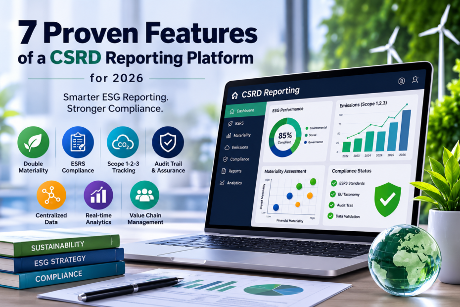 7 Proven Features of a CSRD Reporting Platform for 2026