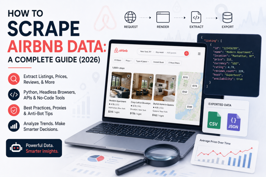 How to Scrape Airbnb Data: A Complete Guide (2026)