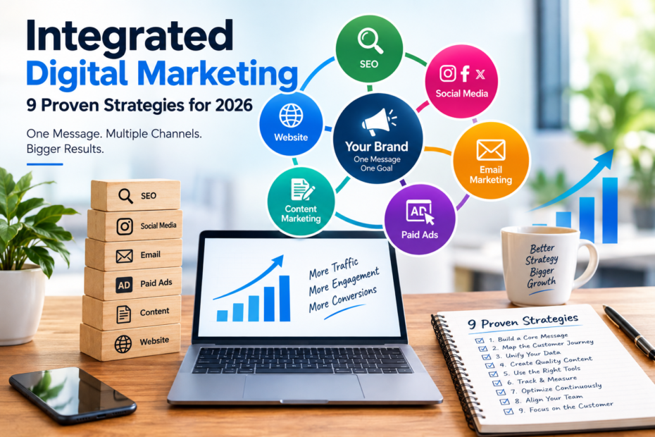 Integrated Digital Marketing: 9 Proven Strategies for 2026