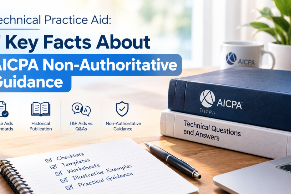 Technical Practice Aid: 7 Key Facts About AICPA Non-Authoritative Guidance