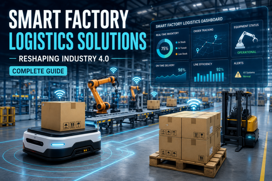 7 Smart Factory Logistics Solutions Reshaping Industry 4.0 (Complete Guide)