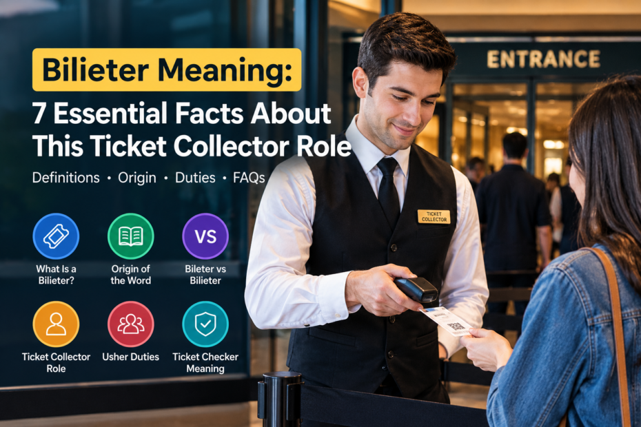 Bilieter Meaning: 7 Essential Facts About This Ticket Collector Role
