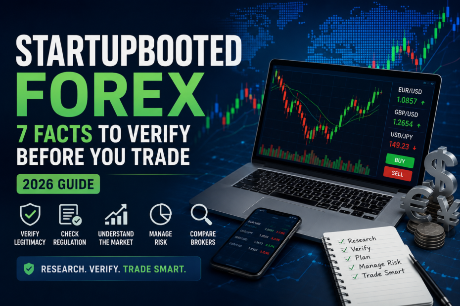 Startupbooted Forex: 7 Facts to Verify Before You Trade (2026 Guide)