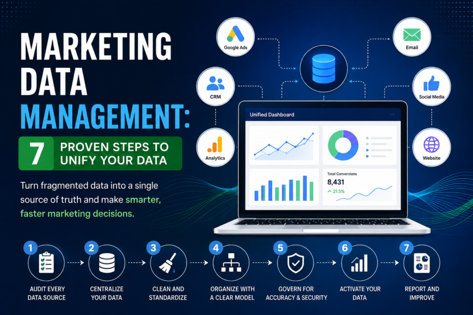 Marketing Data Management: 7 Proven Steps to Unify Your Data
