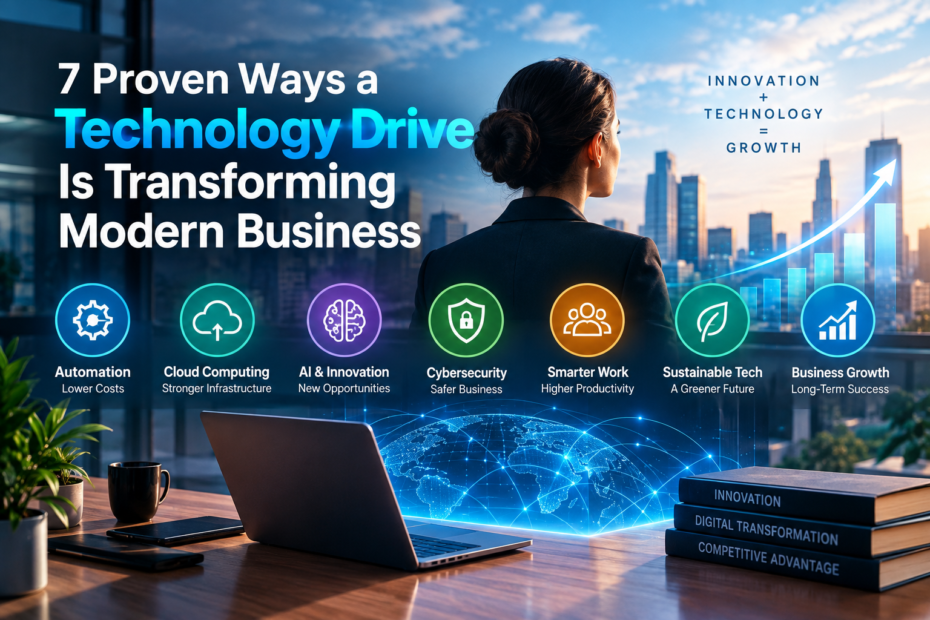 7 Proven Ways a Technology Drive Is Transforming Modern Business