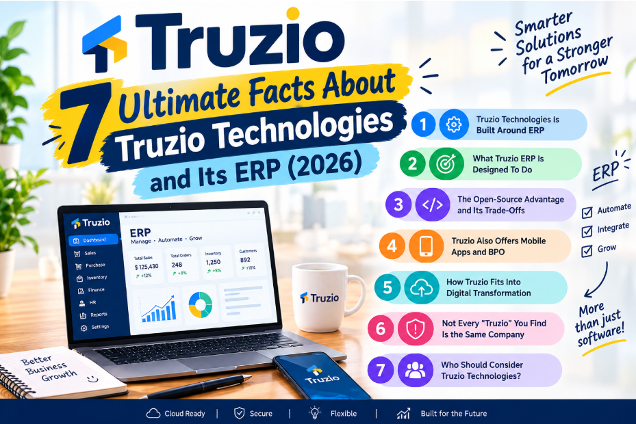 Truzio: 7 Ultimate Facts About Truzio Technologies and Its ERP (2026)