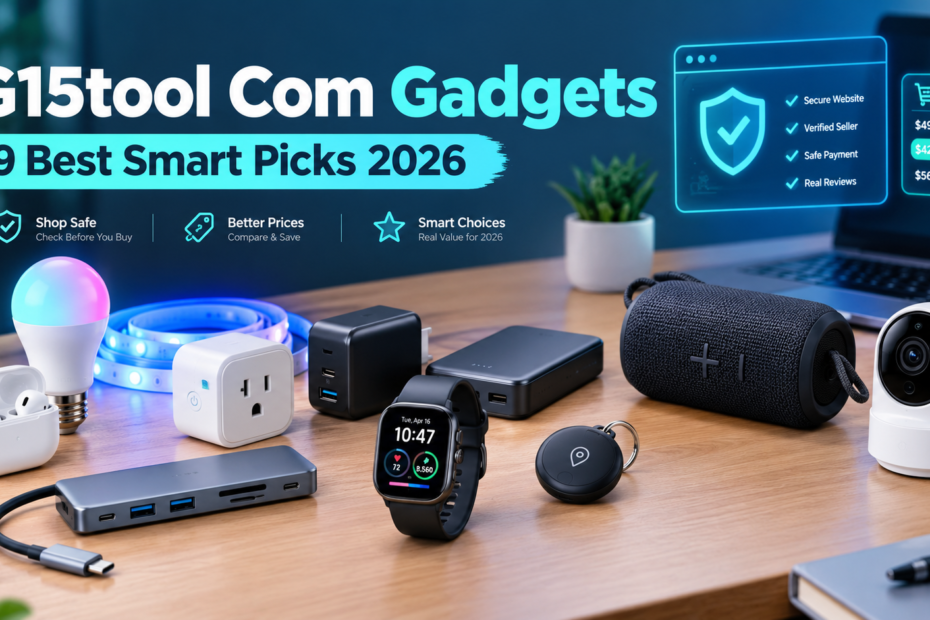 G15tool Com Gadgets: 9 Best Smart Picks to Buy in 2026